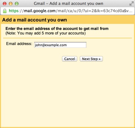 email for gmail account