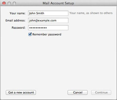 setup email in thunderbird for mac